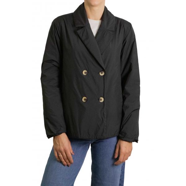 Cappotto tinta unita doppio petto